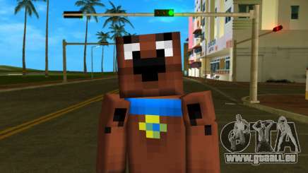 Steve Body SkubiDu pour GTA Vice City