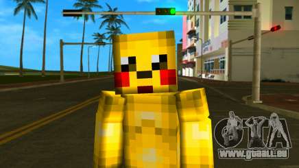 Steve Body Pikachu pour GTA Vice City