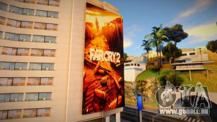 Far Cry Series Billboard v2 für GTA San Andreas