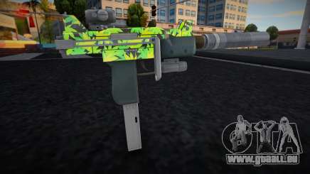 Micro SMG (Organics Finish) v3 pour GTA San Andreas