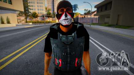 Mercenaire de Los Zetas V3 pour GTA San Andreas