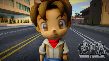 Mark (MC) From Harvest Moon A Wonderful Life Ski für GTA San Andreas