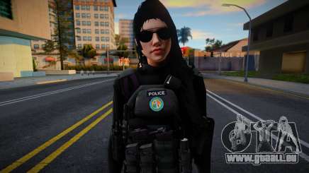 Swat Girl v1 für GTA San Andreas