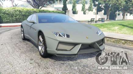 Lamborghini Estoque 2008〡add-on pour GTA 5