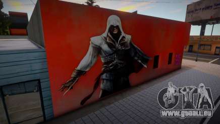 Ezio Auditore Mural v1 pour GTA San Andreas