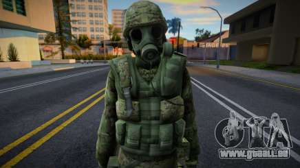 SAS (Tactical Green) von Counter-Strike Source für GTA San Andreas