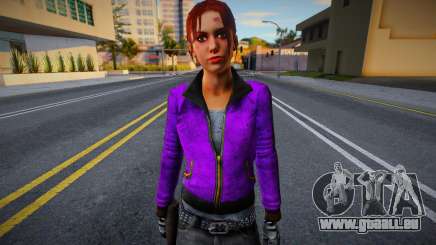 Zoe (Purple Leather) de Left 4 Dead pour GTA San Andreas