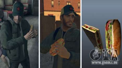 Sandwiches pour GTA 4