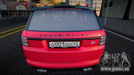 Range Rover Sport SVR (White RPG) pour GTA San Andreas