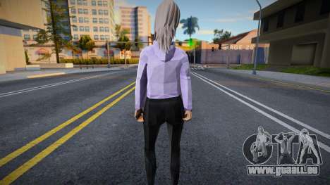 Mädchen in einer Jacke für GTA San Andreas