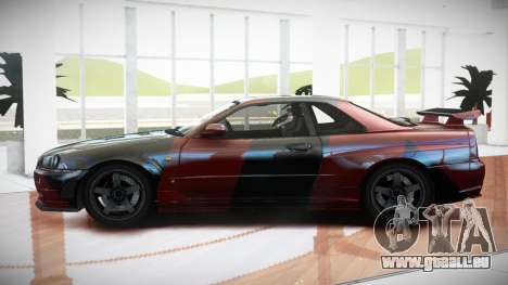 Nissan Skyline R34 GT-R V-Spec S10 für GTA 4