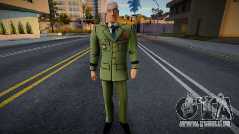 General Carrington From XIII pour GTA San Andreas