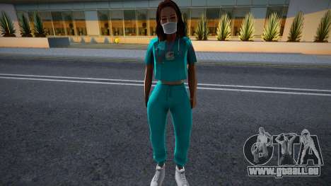 Femme médecin pour GTA San Andreas