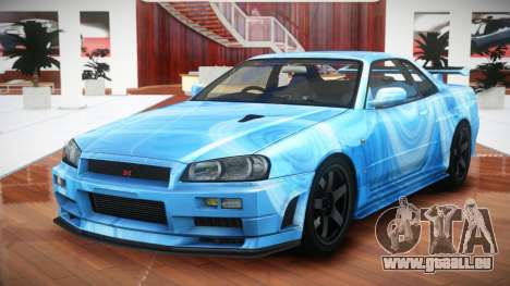 Nissan Skyline R34 GT-R V-Spec S5 pour GTA 4