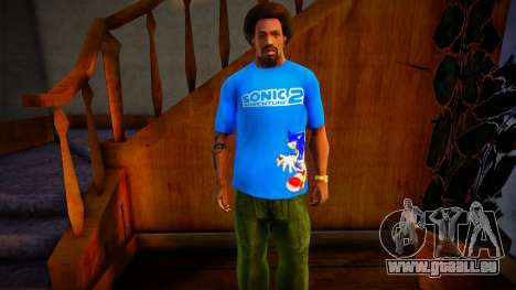 PlayStation Home Sonic Adventure 2 Shirt Mod für GTA San Andreas