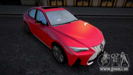 Lexus IS-F sport 2022 pour GTA San Andreas