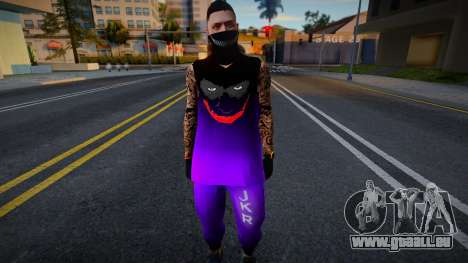 Pruple Skin v3 für GTA San Andreas