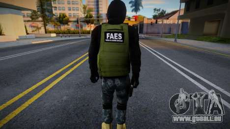 Mitarbeiter del FAES V2 für GTA San Andreas