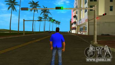 Tommy Camicia Blu Chiaro pour GTA Vice City