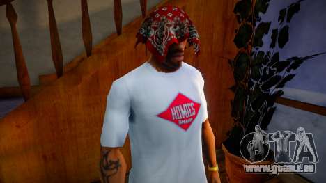 New CJ Gang-Red Bandana für GTA San Andreas