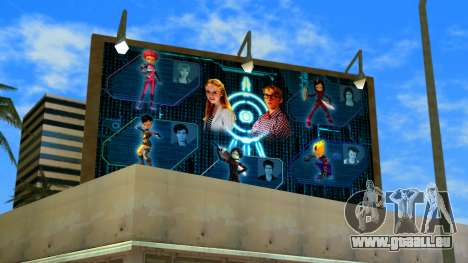 Code lyoko Billboard pour GTA Vice City