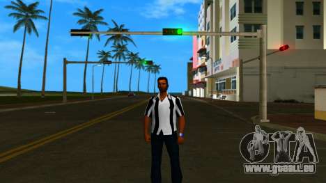 Tommy en chemise rayée pour GTA Vice City