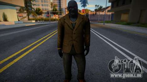 Black Mask Thugs from Arkham Origins Mobile v2 für GTA San Andreas