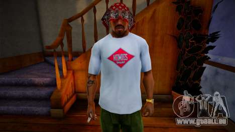 New CJ Gang-Red Bandana für GTA San Andreas