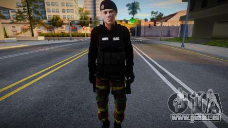 Soldat de DEL GAC V5 pour GTA San Andreas