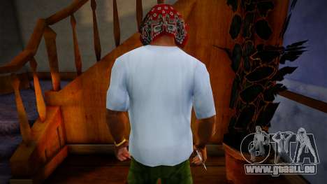 New CJ Gang-Red Bandana für GTA San Andreas