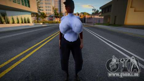 Thicc Female Mod - Medic Outfit pour GTA San Andreas