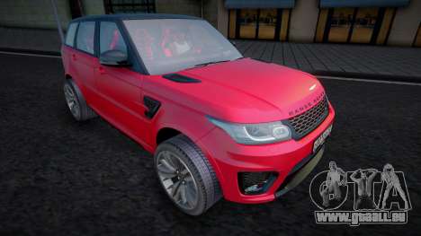 Range Rover Sport SVR (White RPG) pour GTA San Andreas