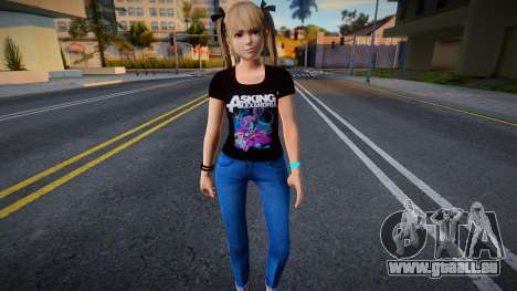 Dead or Alive 5: Last Round - Marie Rose Metal pour GTA San Andreas