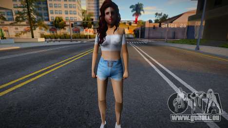 Fille en civil v19 pour GTA San Andreas