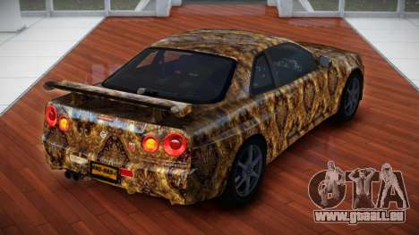 Nissan Skyline GT-R R34 QX S7 pour GTA 4