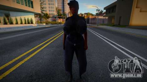 Thicc Female Mod - Police Outfit pour GTA San Andreas