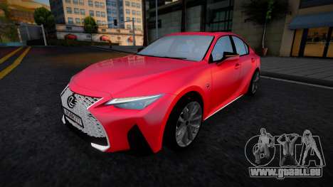 Lexus IS-F sport 2022 pour GTA San Andreas