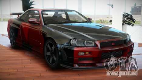 Nissan Skyline R34 GT-R V-Spec S10 für GTA 4