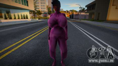Thicc Female Mod - Winter Outfit für GTA San Andreas