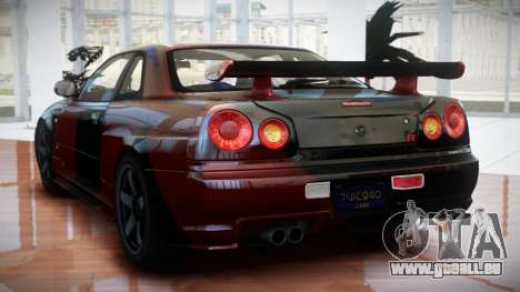 Nissan Skyline R34 GT-R V-Spec S10 für GTA 4