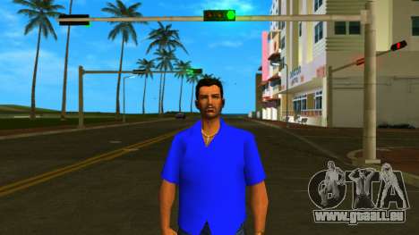 Tommy Camicia Blu Chiaro für GTA Vice City