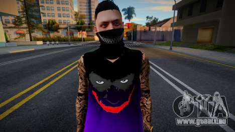 Pruple Skin v3 für GTA San Andreas