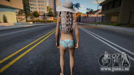 Mädchen im Badeanzug 7 für GTA San Andreas