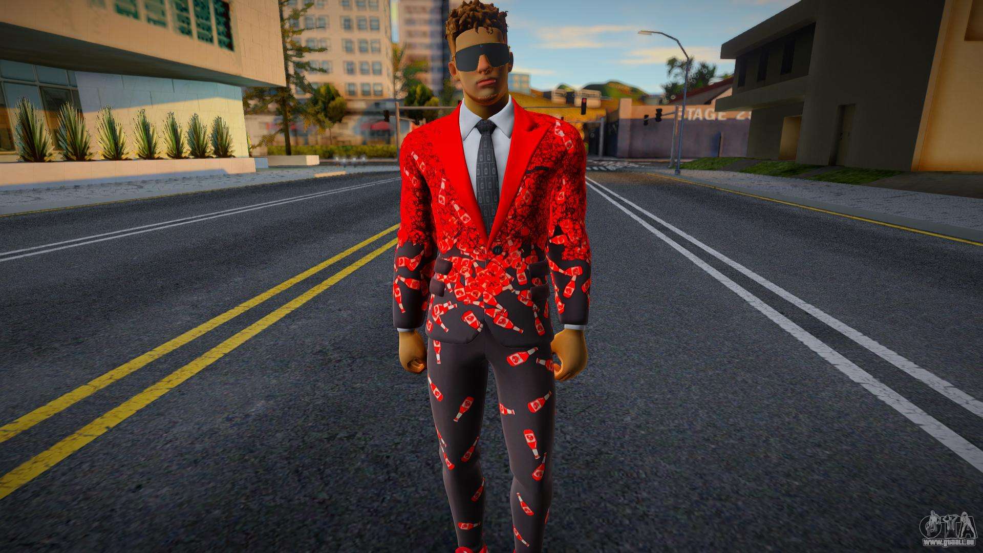 Fortnite Patrick Mahomes Saucy Style V2 Pour GTA San Andreas