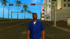 Tommy en chemise bleue pour GTA Vice City