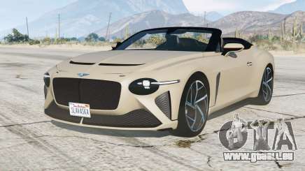 Bentley Mulliner Bacalar 2021〡add-on für GTA 5