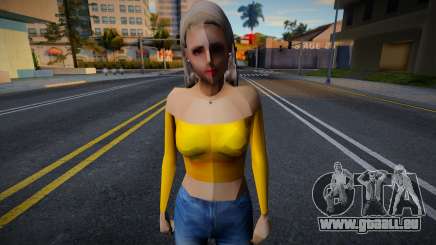 Fille en civil v12 pour GTA San Andreas
