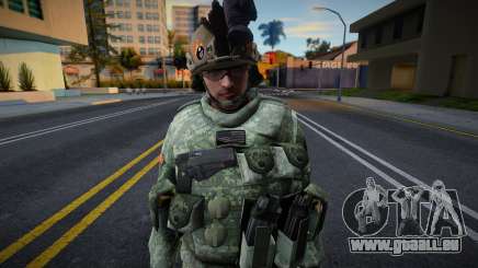 US ACU Soldat von Call of Duty Modern Warfare für GTA San Andreas