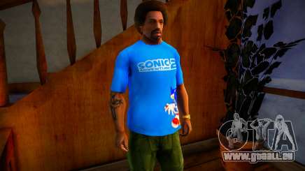 PlayStation Home Sonic Adventure 2 Shirt Mod pour GTA San Andreas