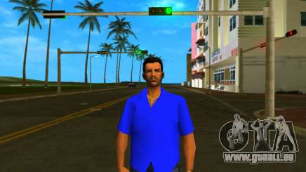 Tommy Camicia Blu Chiaro pour GTA Vice City